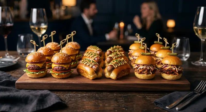 Mini Burgers & Hot-Dogs Maison